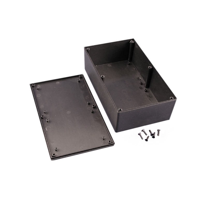 1 pcs : 1591XXESBK - BOX PLASTIC BLK 7.62'L X 4.47'W