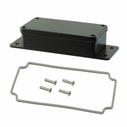 1 pcs : AN-2850-AB - BOX ALUM BLACK 3.54'L X 1.42'W