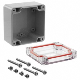 1 pcs : RB33P06C16G - BOX PLASTIC 3.23'L X 3.15'W