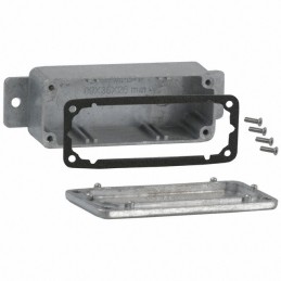 1 pcs : CN-6702 - BOX ALUM NATURAL 3.52'L X 1.38'W