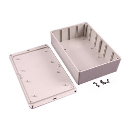 1 pcs : 1591XXFFLGY - BOX PLASTIC GRAY 8.7'L X 5.91'W