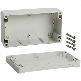 1 pcs : 1555JGY - BOX PC GRAY 6.3'L X 3.54'W