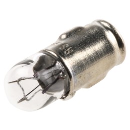 5 pcs - RS PRO BA7s Indicator Light, Clear, 24 V, 125 mA, 5000h