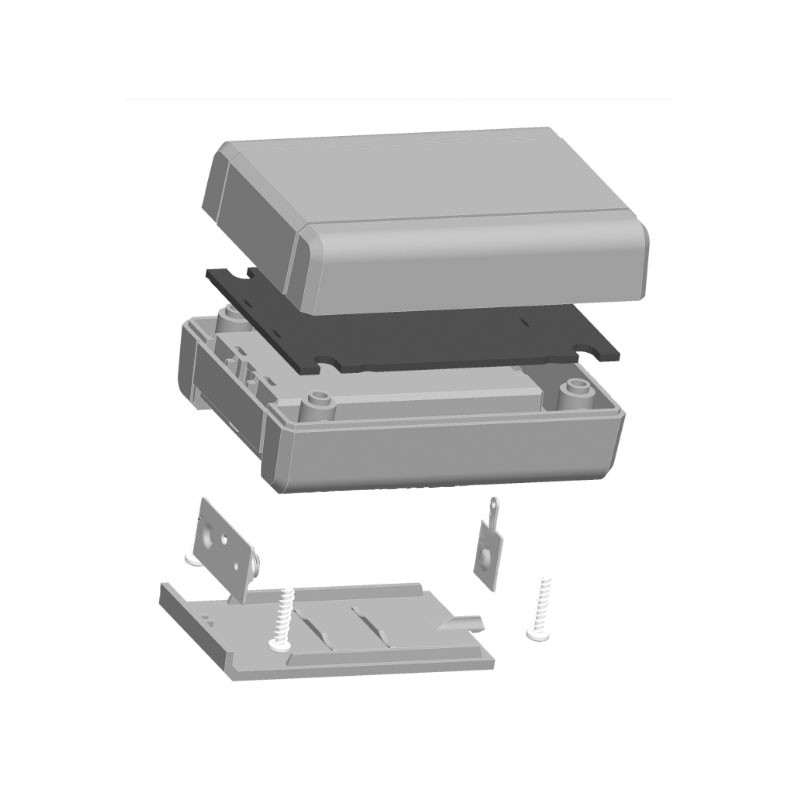 1 pcs : S1A-302112-K - BOX ABS WHITE 3.02'L X 2.1'W