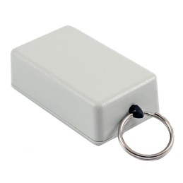 1 pcs : 1551HRGY - BOX ABS GRAY 2.36'L X 1.38'W