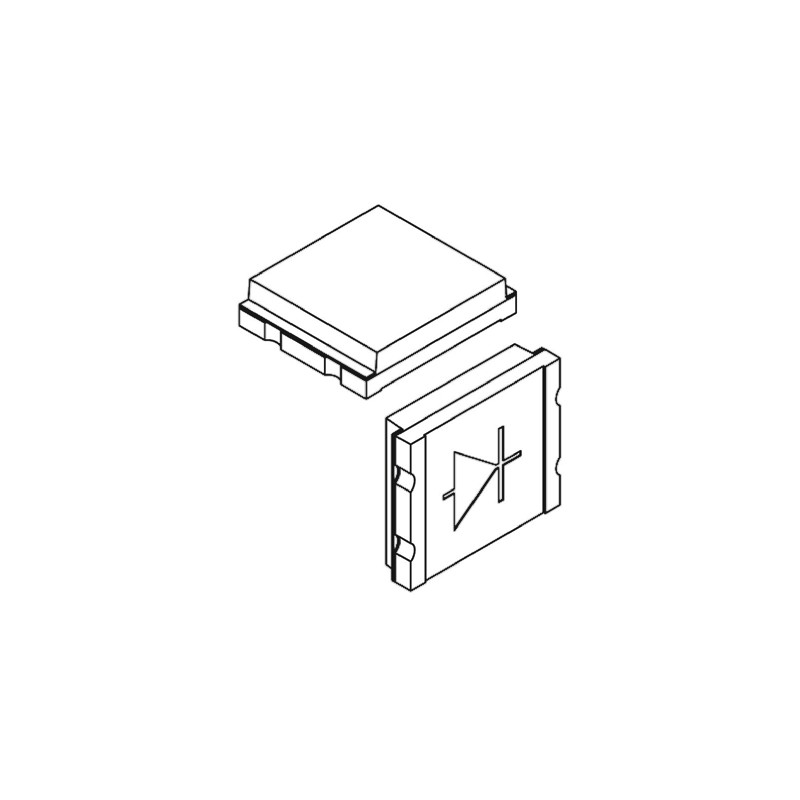 5 pcs - Vishay, TEMD5020X01 IR + Visible Light Si Photodiode, Surface Mount