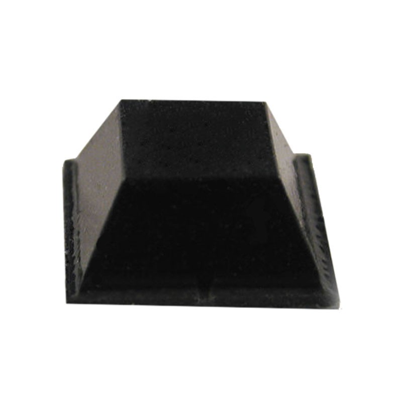 1 pcs : 1421T3 - FEET RUBBER .5' X .23' BLK 124