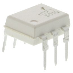 5 pcs - onsemi, H11F1M DC Input Transistor Output Optocoupler, Through Hole, 6-Pin PDIP