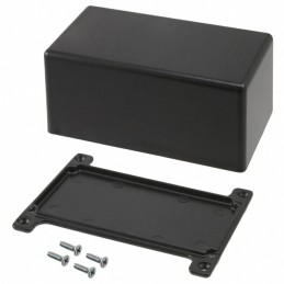 1 pcs : CU-5479-B - BOX ALUM BLACK 4.38'L X 2.38'W