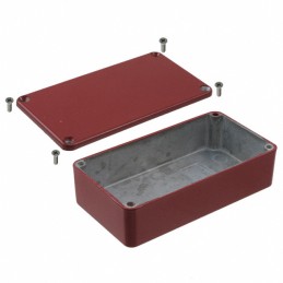 1 pcs : 1590BRD - STOMP BOX ALUM 4.41'L X 2.38'W