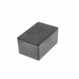 1 pcs : 1590TBK - BOX ALUM BLACK 4.74'L X 3.15'W