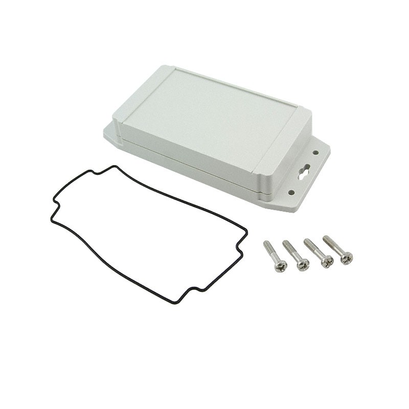 1 pcs : 1555JF17GY - BOX PC GRAY 6.3'L X 3.57'W