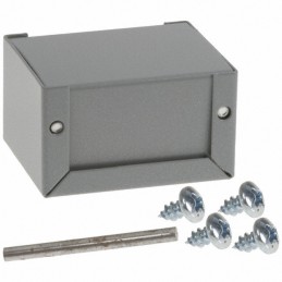 1 pcs : CU-2100-B - BOX ALUM GRAY 2.75'L X 2.13'W