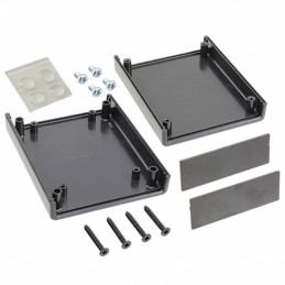 1 pcs : 1593BBBK - BOX PLASTIC BLK 3.75'L X 3.04'W