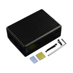 1 pcs : FIT0660 - CASE ALUM BLK 3.540'LX2.480'W