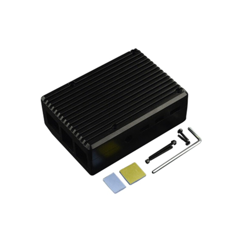 1 pcs : FIT0660 - CASE ALUM BLK 3.540'LX2.480'W