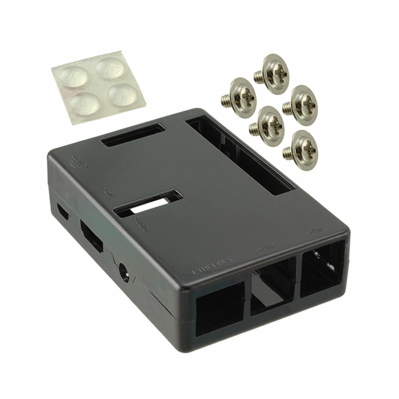 1 pcs : 114990123 - CASE ABS BLK 3.543'LX2.362'W