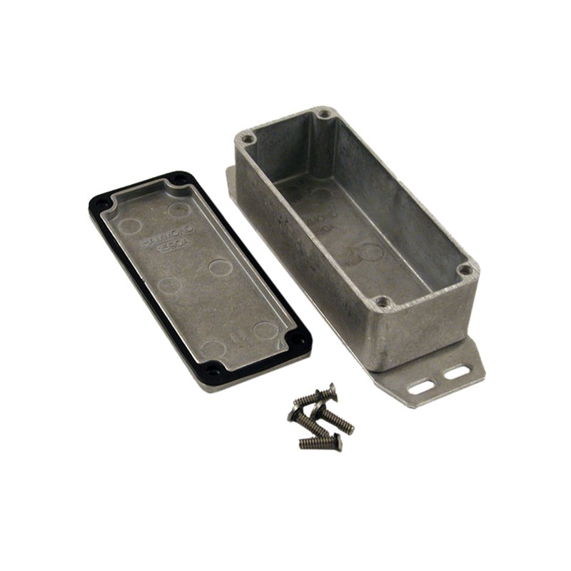 1 pcs : 1590WAF - BOX ALUM 3.64'L X 1.52'W