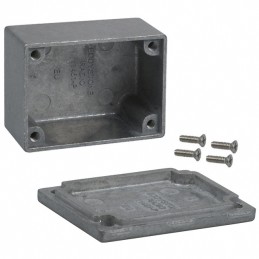 1 pcs : 1590H - BOX ALUM UNPTD 2.07'L X 1.5'W