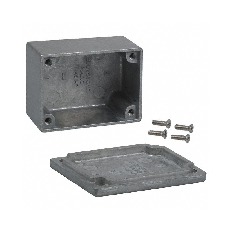 1 pcs : 1590H - BOX ALUM UNPTD 2.07'L X 1.5'W