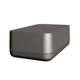 1 pcs : S3A-301810 - BOX ABS BLACK 3'L X 1.75'W