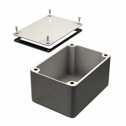 1 pcs : 1550WK - BOX ALUM 5.51'L X 4.02'W