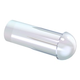 5 pcs - 1293.5000 MENTOR, Panel Mount LED Light Pipe, Clear Dome Lens