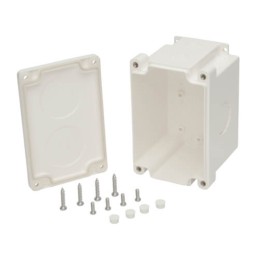 1 pcs : N206-SB01-IND - JUNCTION BOX PLAS WHITE 3'LX3'W
