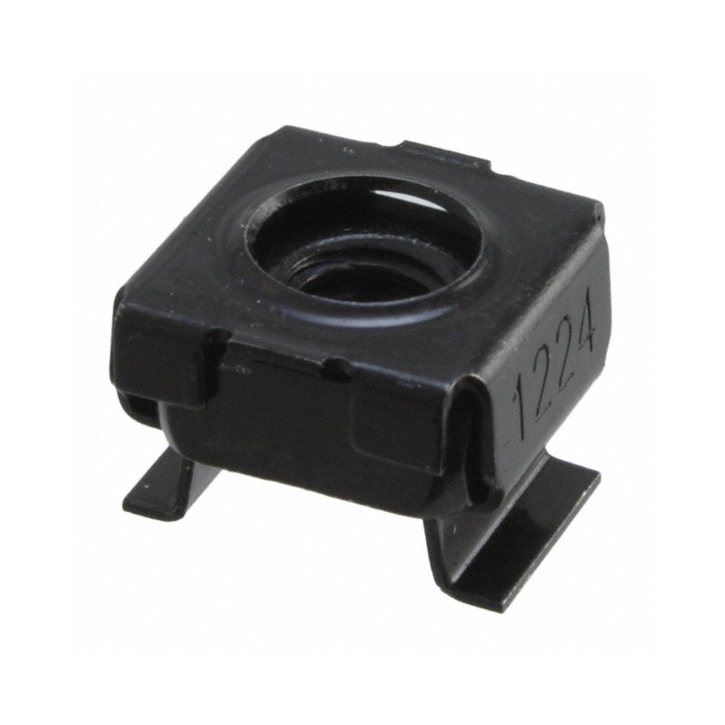 1 pcs : OCN-1224PK - CAGE NUT 12-24 125PCS SQU HOLE