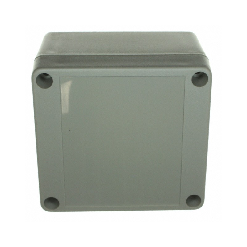 1 pcs : RP1065 - BOX ABS GRAY 3.37'L X 3.17'W