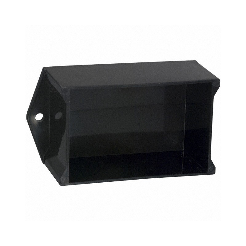 1 pcs : PB-1559-BF - BOX ABS BLACK 3'L X 2'W