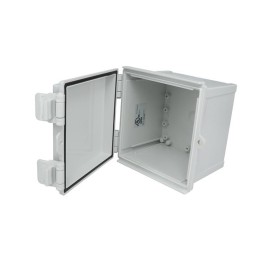 1 pcs : PTR-28482 - BOX ABS LGT GRY 6.24'L X 5.91'W