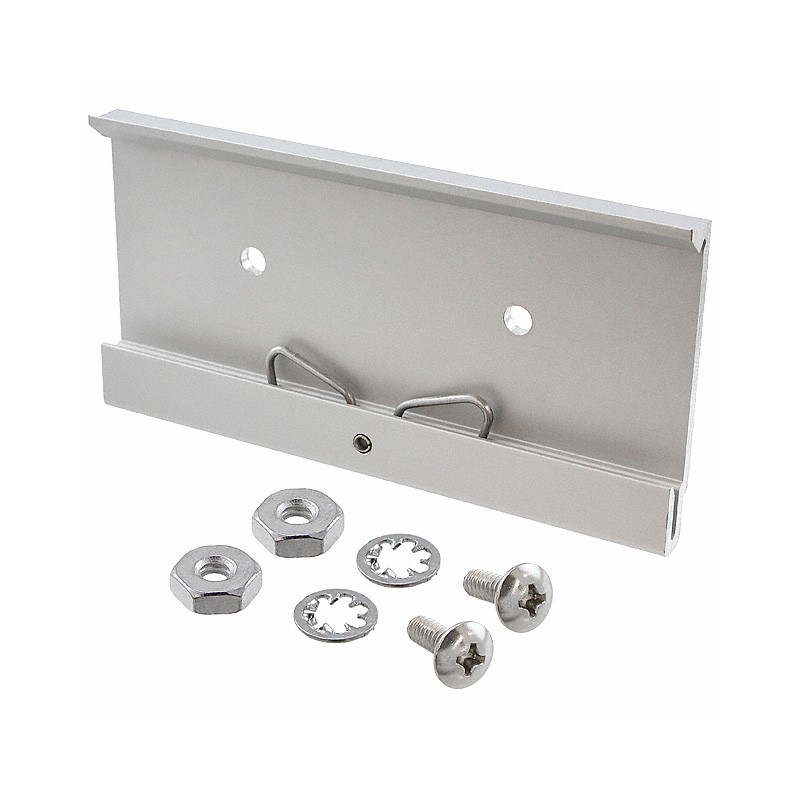 1 pcs : 1427DIN100M - ALUMINUM DIN CLIP 3.94'