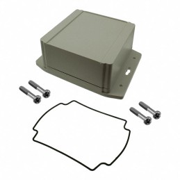 1 pcs : 1555NF42GY - BOX PC GRAY 4.72'L X 4.72'W