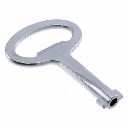 1 pcs : 36815 - KEY 5 MM DOUBLE BIT ZAMAK CHROME