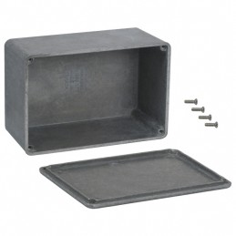 1 pcs : 1590T - BOX ALUM 4.74'L X 3.15'W