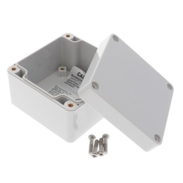 1 pcs : PN-1331 - BOX PLASTIC GRAY 3.23'L X 3.15'W