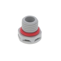 1 pcs : VENT-PS1NGY-N8002 - PROTECTIVE VENT, M12X1.5, PLASTI