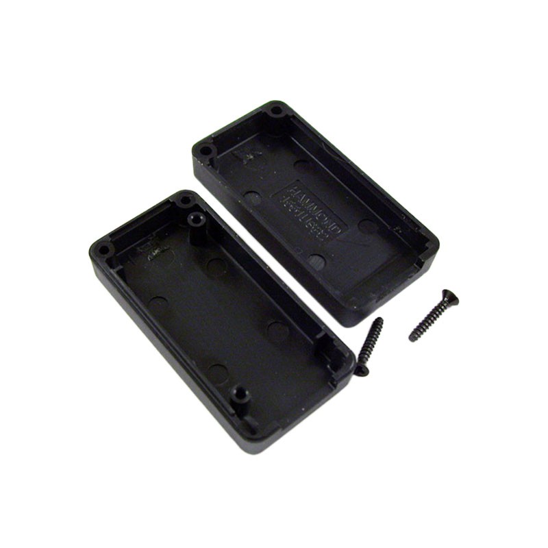 1 pcs : 1551USB2BK - BOX ABS BLACK 1.97'L X 0.98'W