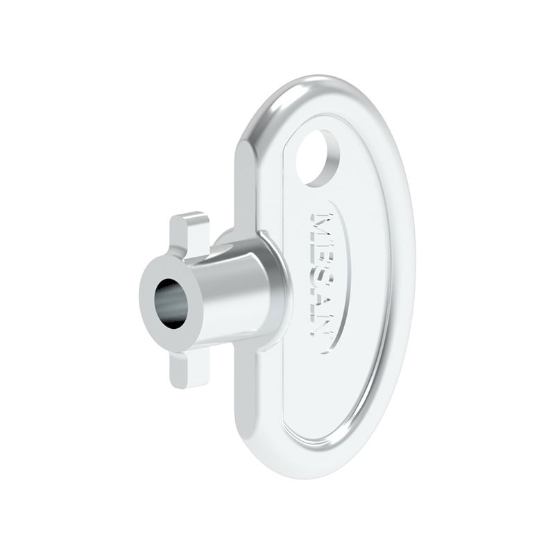 1 pcs : 16711 - KEY ZAMAK CHROME FINISH N/A HEAD