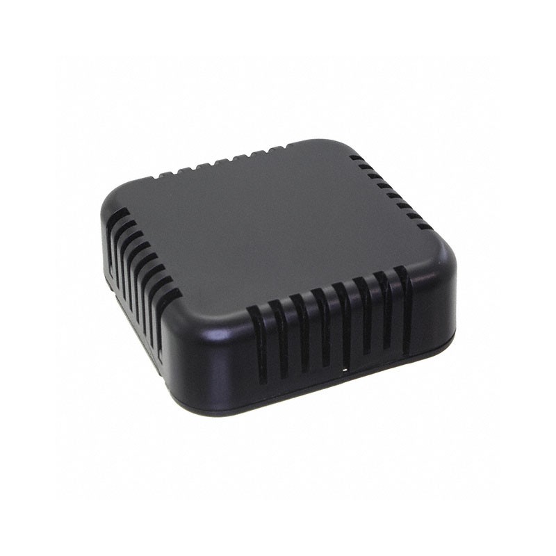 1 pcs : 1551V3BK - BOX VENT ABS 2.36HX2.36W BLK