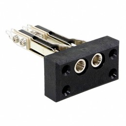 1 pcs : 2300X - CONN JACK BLOCK DUAL W/O JACKS