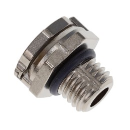 1 pcs : VENT-MS1NME-O8001 - BREATHABLE VENT M12 1.5,METAL,17