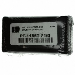 1 pcs : PT-11853-PMB - BOX ABS BLACK 4.13'L X 2.258'W