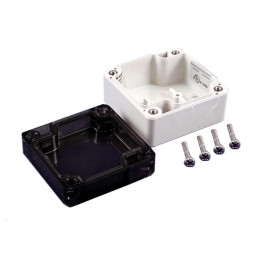 1 pcs : 1554B2GYSL - BOX PC GRY /SM 2.56'L X 2.56'W