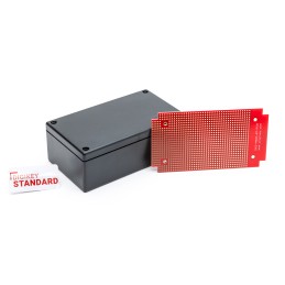 1 pcs : DKS-PB20-87 - BOX ABS BLACK 5.3'L X 2.9'W