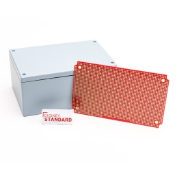 1 pcs : DKS-PG30-87 - BOX ABS GRAY 6.7'L X 4.3'W