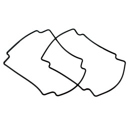 1 pcs : 1554NGASKET - HARDWARE GASKET