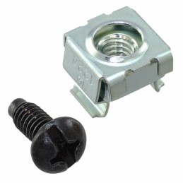 1 pcs : CNWSM6-C - M6 PANDUIT SCREW WITH CAGE NUTS