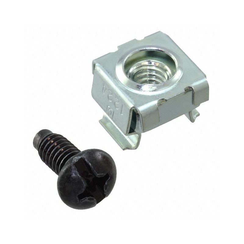 1 pcs : CNWSM6-C - M6 PANDUIT SCREW WITH CAGE NUTS